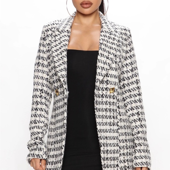 Time To Work Tweed Blazer - Picture 4 of 4